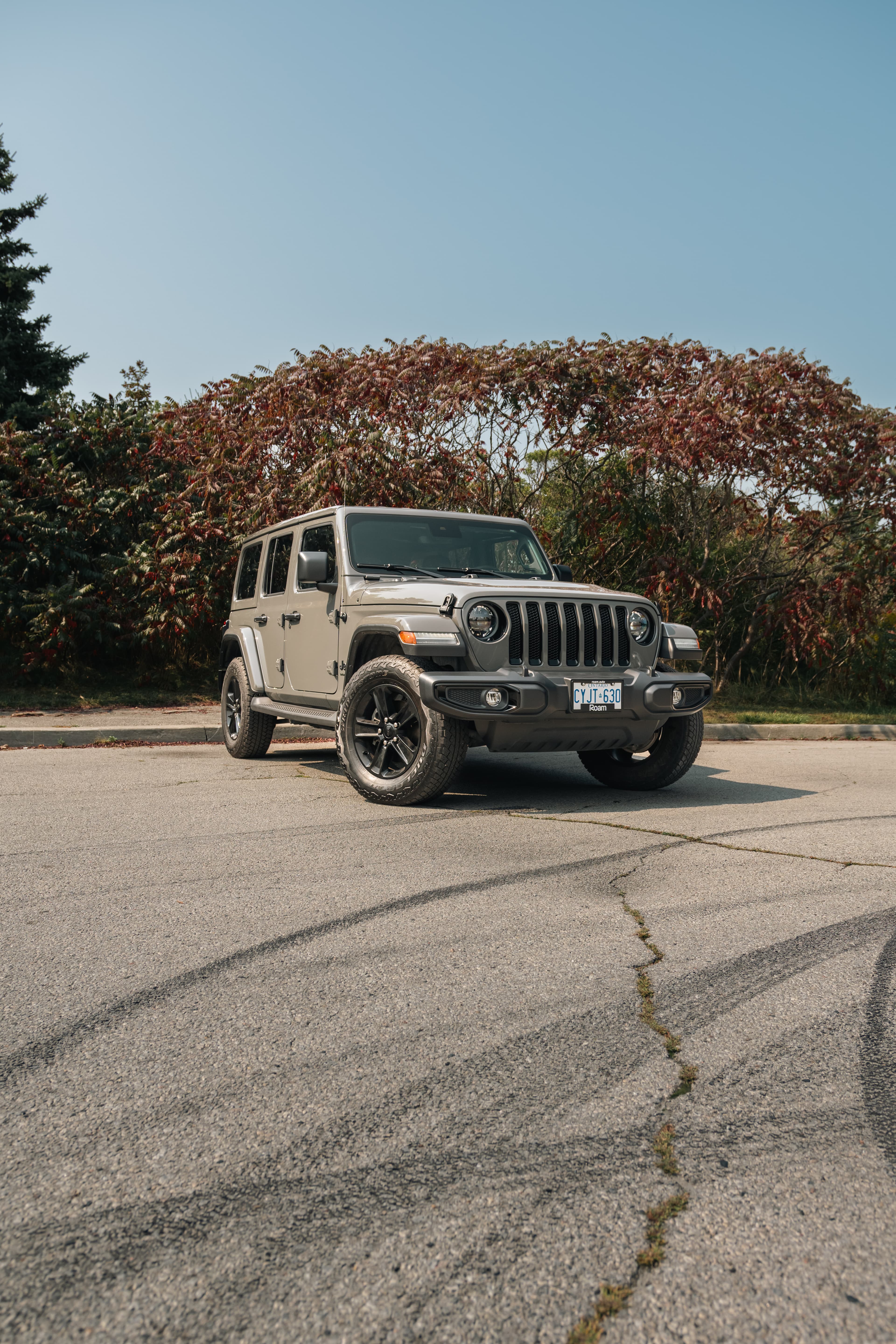 Jeep from the Roam fleet